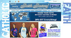 Desktop Screenshot of faithfactorytshirts.com